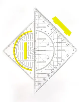 Obrázek produktu pro Geometrické trojúhelníky s rukojetí, 20 cm a 14 cm