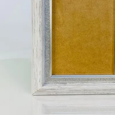 Produktbild von Bilderrahmen "Boho" - Farbe: Weiß - Größe: 15 x 21 cm / 3x