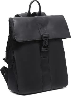 Produktbild von The Chesterfield Brand C58.0502 Leather Backpack Nylon Wax Pull Up Trondheim Black