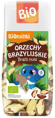ORZECHY BRAZYLIJSKIE BIO 100 g - BIOMINKI