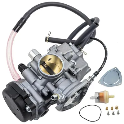Image de Yamaha Kodiak 400 ATV - Carburateur - Compatible avec les modèles des années 2000 à 2003 - Pour versions 2 roues motrices / 4 roues motrices - 400 ccm - Pièce de rechange