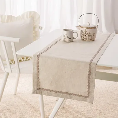 Immagine prodotto di Runner da tavola con pizzo 40x160 cm