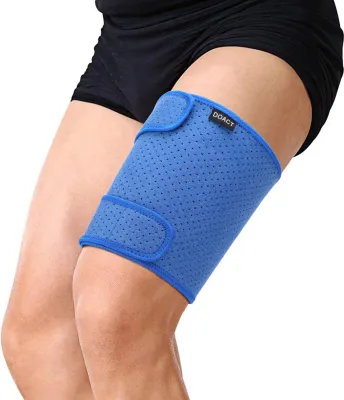 Zdjęcie produktu dla Opaska na udo, poprawia krążenie krwi, wspomaga gojenie, elastyczna, 67 x 19,5 cm, do uprawiania sportu