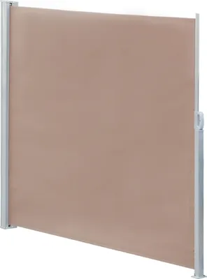 Immagine prodotto di Mucola tenda laterale estensibile privacy tenda a rullo laterale opaca tenda a rullo a parete privacy schermo frangivento - marrone180x300 cm