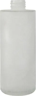 Produktbild von GLAS VASE FROSTET. Flasche ca 6x16cm. WEISS