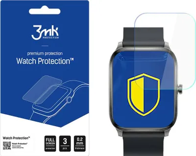 Produktbild von 3mk Display Schutzfolie Watch Protection für Haylou GST  0,2mm (3 Stück)
