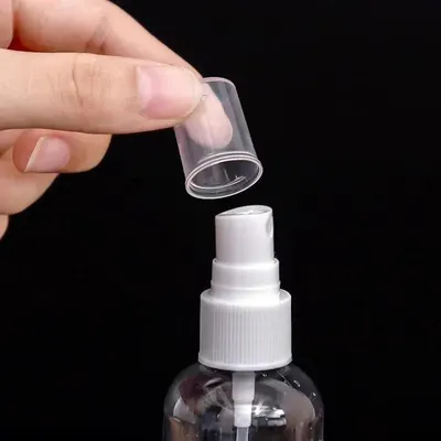 Produktbild von Nachfüllbare Sprühflaschen, 25/50 Stück, 50 ml, aus transparentem Kunststoff, tragbare leere Flaschen als Parfümbehälter mit Nebelpumpe (25 Stück)