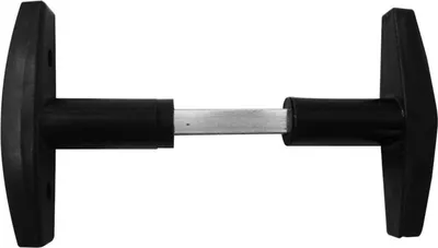 Produktbild von Bever Garagentor-OlivengarniturBever 8407 8 mm schwarz