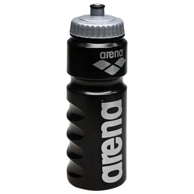 Produktbild von Arena Trinkflasche - Schwarz / Silber  | Größe: UNI