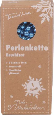 Produktbild von TrendLine Perlenkette bruchfest langlebig 10 m sky blue