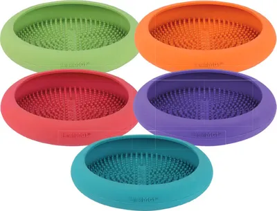Produktbild von LickiMat UFO - Leckmatte für Hunde Slowfeeder ø 19 cm, Farbe:pink