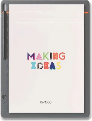 Produktbild von Wacom Bamboo Slate L, grau/orange
