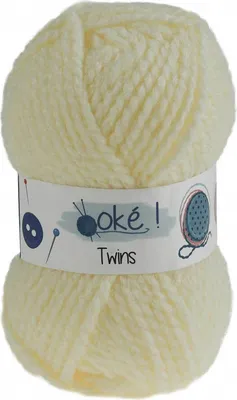 Produktbild von 50g Strickgarn TWINS Strickwolle Wolle Handstrickgarn Winter-Strickgarn warm, Farbe:016 creme