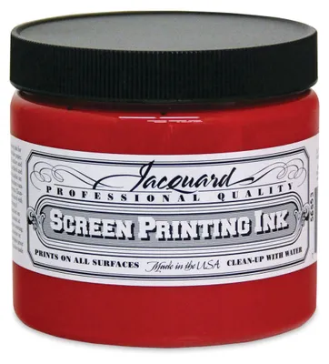 Produktbild von Jacquard Siebdruckfarbe 470 ml Rot für Textil und Papier