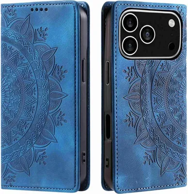 Immagine prodotto di Custodia per Apple iPhone 17 Pro Custodia per cellulare Custodia Flip Cover Borsa Custodia Mandala