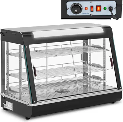 Produktbild von Verstellbarer Wärmeschrank für die Präsentation von Speisen 3 Einlegeböden 1600W 150L