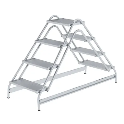 Produktbild von MUNK Aluminium Arbeitspodest 2x4 Stufen