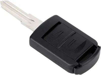 Produktbild von Techstar-Autoschlüsselgehäuse mit 2 Tasten und Schlüsselblatt mit linker Rille – passend für Opel Corsa C, Combo, Meriva A, Tigra
