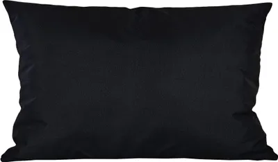 Produktbild von JACK 40x60cm Outdoor Lounge Kissen Dekokissen inkl. XXL-Füllung Wasserabweisend Sitzkissen Garten Stuhl Lotus Effekt, Farbe:Schwarz