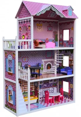 Produktbild von Kinderspielzeug-Holzset Puppenhaus - (3775)