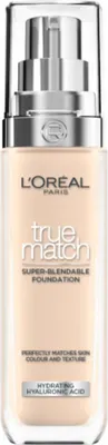 Zdjęcie produktu dla L'Oréal True Match Pielęgnujący Podkład do Twarzy w Płynie 1.N Neutral 30ml