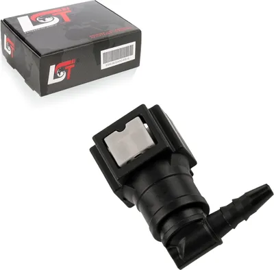 Produktbild von Schnellverschluss Kraftstoffleitung Kupplung L-Stück 6,3x3mm für CITROEN PEUGEOT