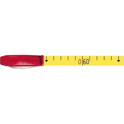 Produktbild von FORMAT Glasfaserbandmaß 30 m x 13 mm gelb, Länge:30 m