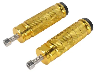 Produktbild von Fußrasten, verstellbare Positionierung, langlebige Aluminiumlegierung, Gold