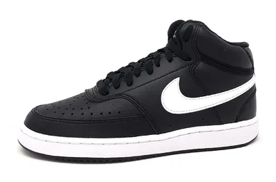 Produktbild von Nike Court Vision Damenschuhe Schnürschuhe Sportive sportlicher Schnürer Schwarz, Schuhgröße:EUR 35.5 | US 5