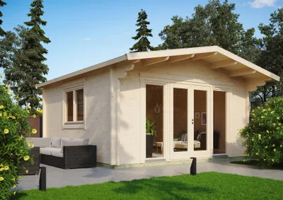 Produktbild von Fjordholz Gartenhaus Modell Kim 70 G