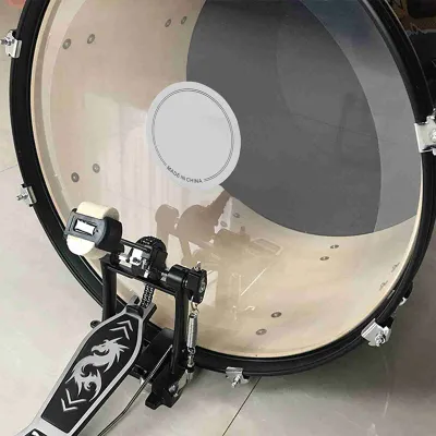 Produktbild von Bass Drum Patch,Drum Patch,Single Pedal Drumhead Patches,Drum Pad Sticker,Drum Pad Sticker Replacement,Drumhead Patch