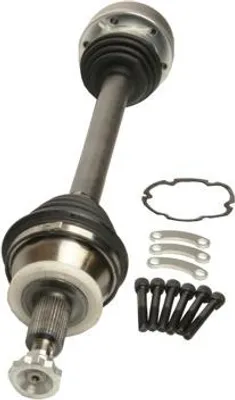 Produktbild von Antriebswelle, Länge 526 mm, Außenverzahnung Radseite 36, Gelenkdurchmesser radseitig 78 mm, getriebeseitig 93,2 mm
