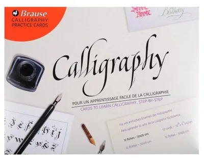 Produktbild von Kalligraphie Lernbögen 10 Blatt
