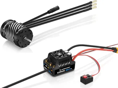 Obrázok produktu pre Hobbywing Ezrun MAX10 G2 80A Combo mit 3652SD-5400kV 3,175 Welle
