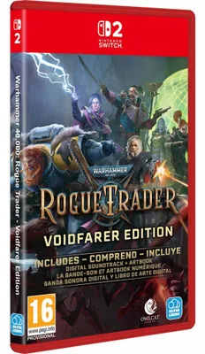 Produktbild von Silver Lining Interactive Warhammer 40,000: Rogue Trader - Voidfarer Edition, Nintendo Switch 2, RP (Rating Pending), Physische Medien