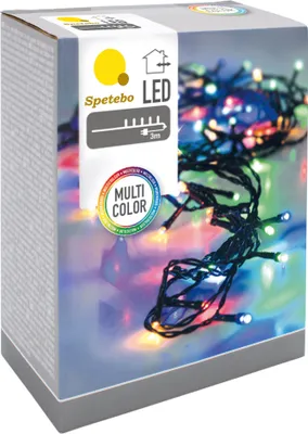 Produktbild von 3.12 vianočných rozprávkových svetielok 40 LED - farebné