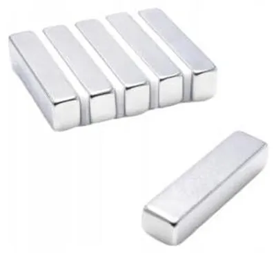 Image de Aimant néodyme MP£ 40x10x8 N38 jeu de 5 pièces