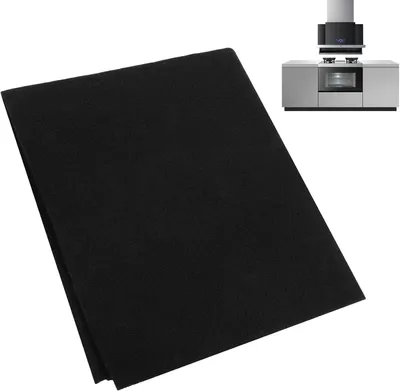 Imagen del producto de Filtro de carbón activado para campana extractora, 57x47 cm, cortable, para la cocina