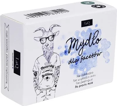 Produktbild von LaQ Männerseife mit Ziegenmilch, 85 ml