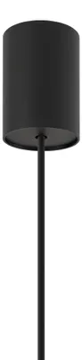 Produktbild von Hängelampe Küche Messing Schwarz G9 Ø 2,5 cm Echt-Messing Metall Modern Pendelleuchte