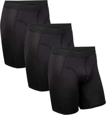 Produktbild von Herren-Boxershorts, 3er-Set, schwarz, Größe M
