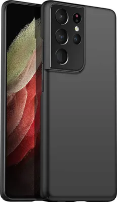 Produktbild von Galaxy S21 Ultra 5G Hülle, LaimTop Ultra Dünn Hart PC Matt Schutzhülle für Samsung Galaxy S21 Ultra 5G Schwarz