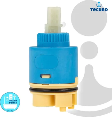 Produktbild von tecuro Kartusche Ø 35 mm Steuereinheit Regeleinheit für Einhebel-Armaturen Bad/Küche