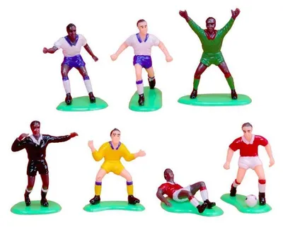 Obrázek produktu pro Figurky na dort fotbal, 9ks