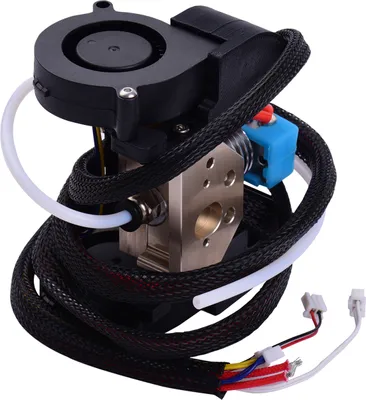 Produktbild von Ender Vollmontiertes Extruder-Hotend-Kit mit Aluminiumheizblock 0,4 mm Duesenkuehlventilator 24 V Kompatibel mit Creality Ender-3 / Ender-3 Pro 3D-Drucker