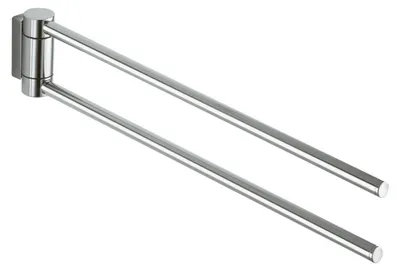 Image de KEUCO PLAN porte-serviettes 438 mm, 2 bras, pivotant, 14918070000