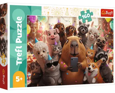 Zdjęcie produktu dla Puzzle 160 Słodkie selfie TREFL