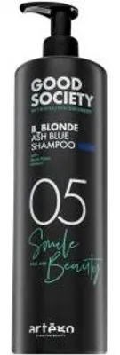 Immagine prodotto di Artego Good Society 05 Ash Blue Shampoo 1000ml - Neutralizza i toni caldi indesiderati