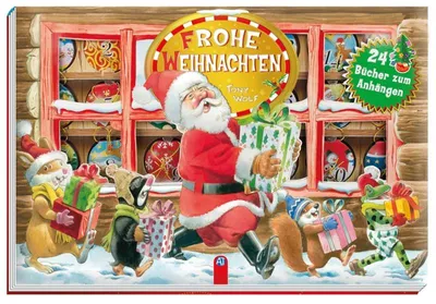 Produktbild von Adventskalenderbuch Frohe Weihnacht