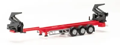 Produktbild von Herpa 076982-002 - 1/87 Hammar Containerseitenlader, rot - Neu
